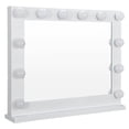 thumbnail image 1 of HomGarden Hollywood Vanity Mirror W/Lights, Makeup Mirror Tabletop/Wall-Mounted White, 1 of 10