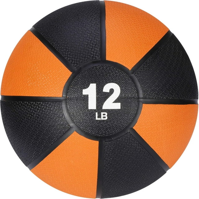 HomGarden Medicine Ball Exercise Workout Ball 6lbs for Yoga Balance