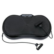 HomGarden Vibration Plate Exercise Machine, Full Body Workout Home Platform W/Bluetooth Black