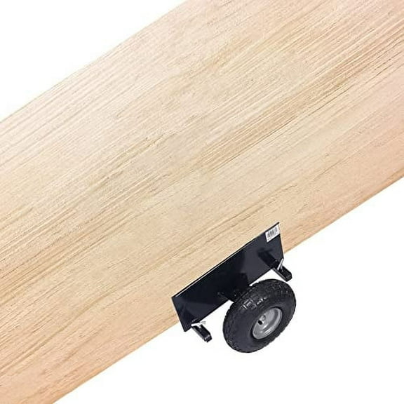 HomVent Heavy Duty Panel Dolly, Adjustable Panel Dolly, 600-Lb. Capacity Door Dollys with 10inch Pneumatic Wheels for Moving