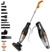 Homadio Corded Stick Vacuum, 9 in 1 powerful Suction, 0.8L Dust Cup, 3-Layer Filtration, Lightweight Handheld/Stick Vacuum for Hard Floors Carpets Pet Hair