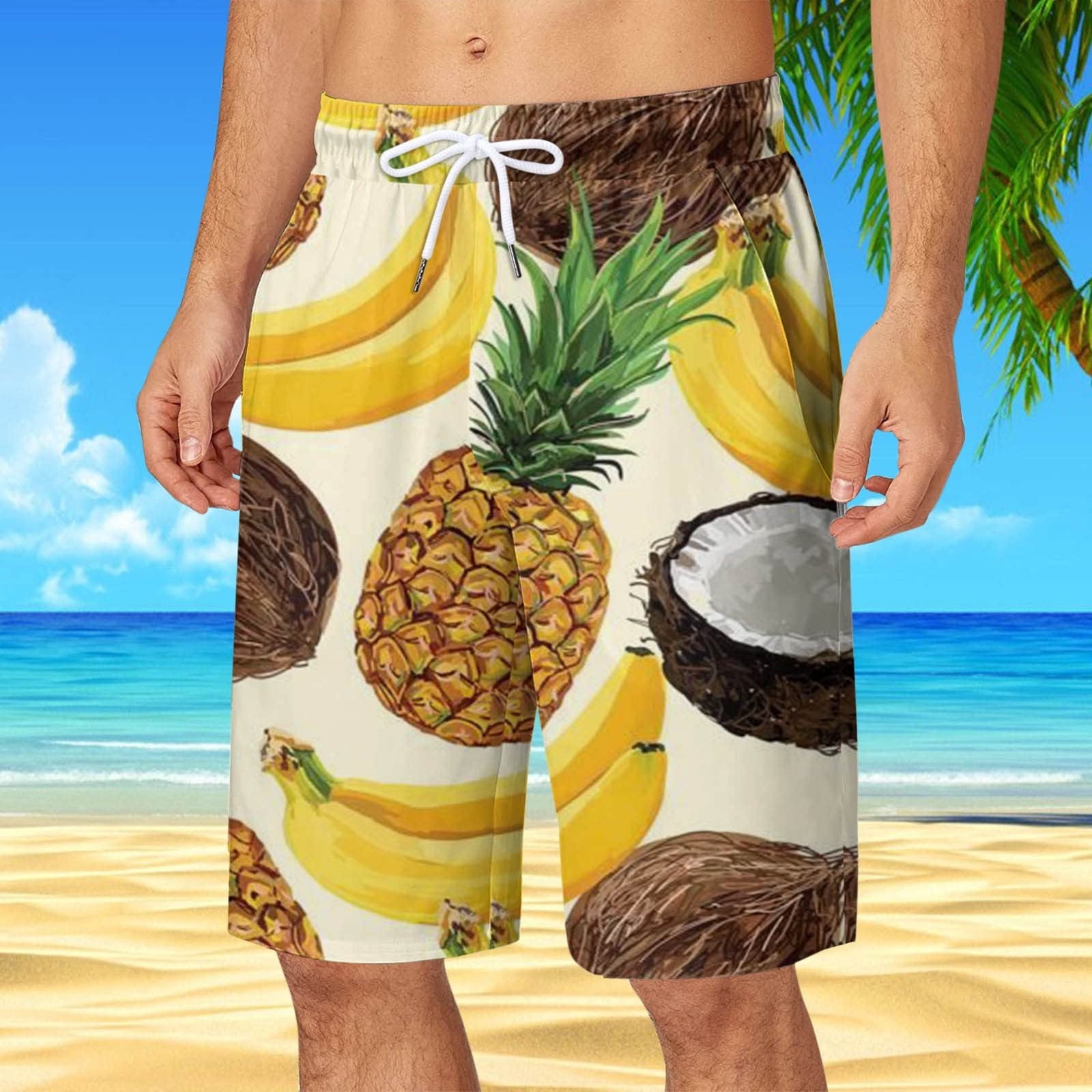 Homadles Mens Board Shorts Summer Fashion Quick Dry with Pockets