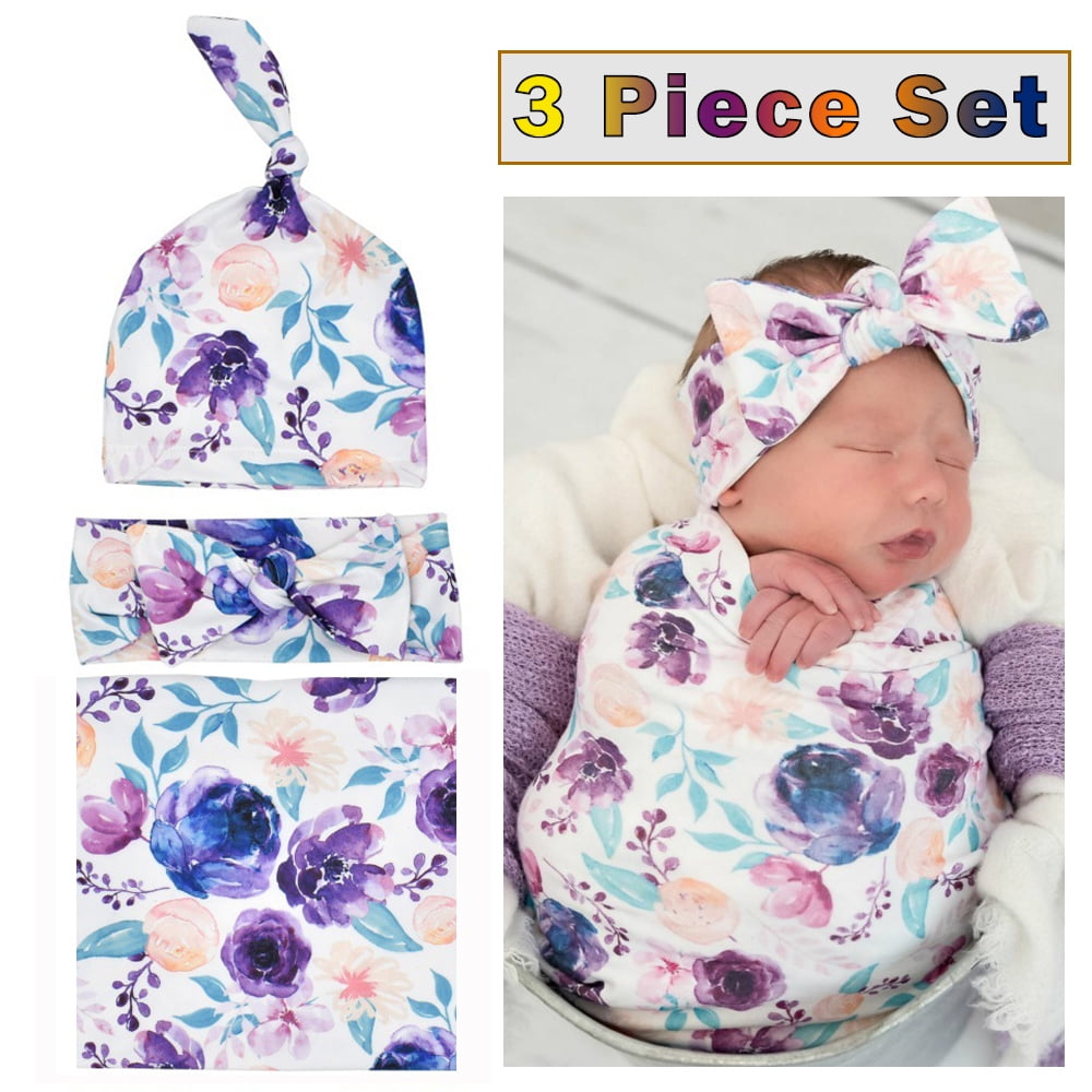 Purple swaddle set hot sale