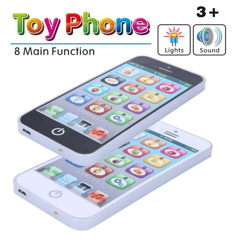 Baby Phone, Baby Cell Phone Toy With Lights & Music, Early Learning Toys