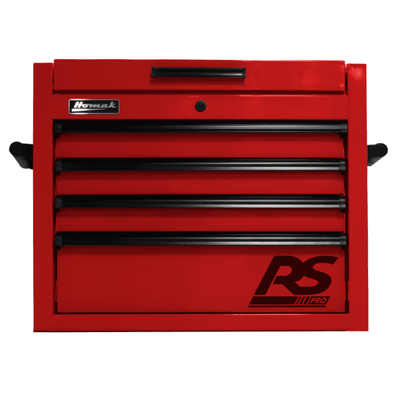 Homak Manufacturing 27 in. RS PRO 4-Drawer Top Chest with 24 in. Depth
