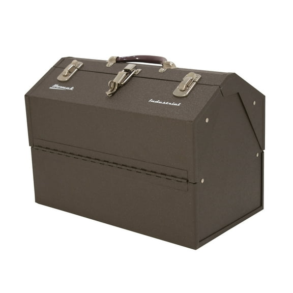 Homak BW00210220 Steel Industrial Expanding Cantilever 22 Inch Toolbox, Brown