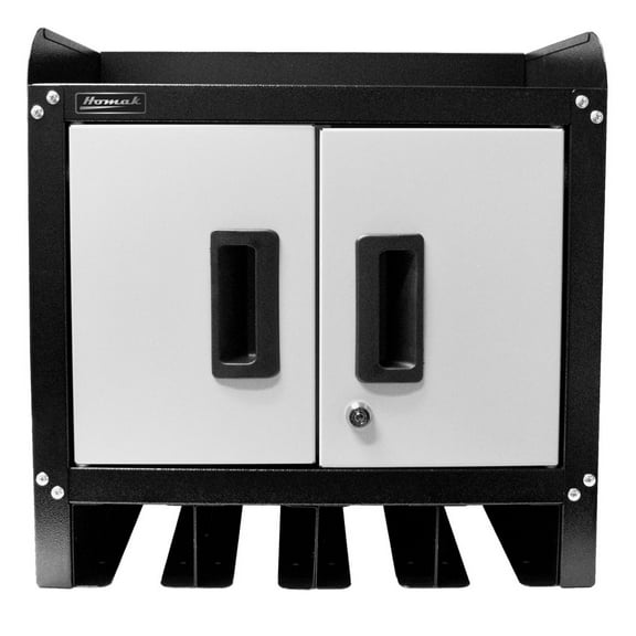 Homak GS00718004 18 in. Wall Cabinet with Tool Holder