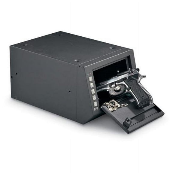 Homak HS10036685 Electronic Access Pistol Box, 10x14.25x7.5" HOM-HS10036685