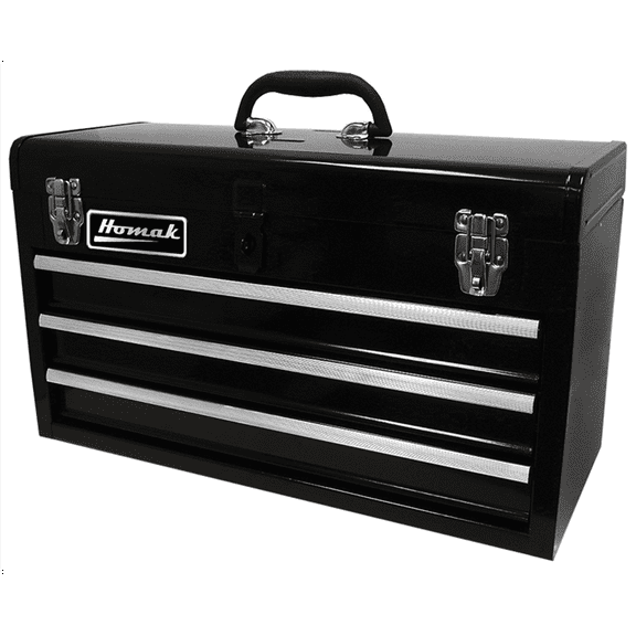 Homak Manufacturing 20 in. 3-Drawer Toolbox
