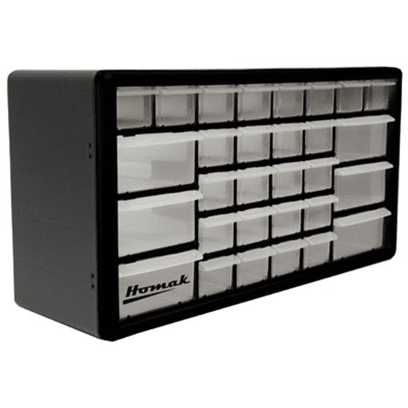 Homak Manufacturing 30 DRAWER PARTS ORGANIZER