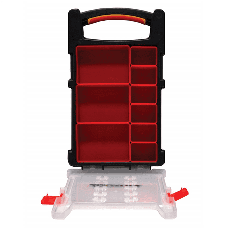 Homak Manufacturing Plastic Organizer with 9 Removable Bins