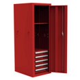thumbnail image 1 of Homak RDCTS24001 24 in. CTS Side Locker - Red, 1 of 1
