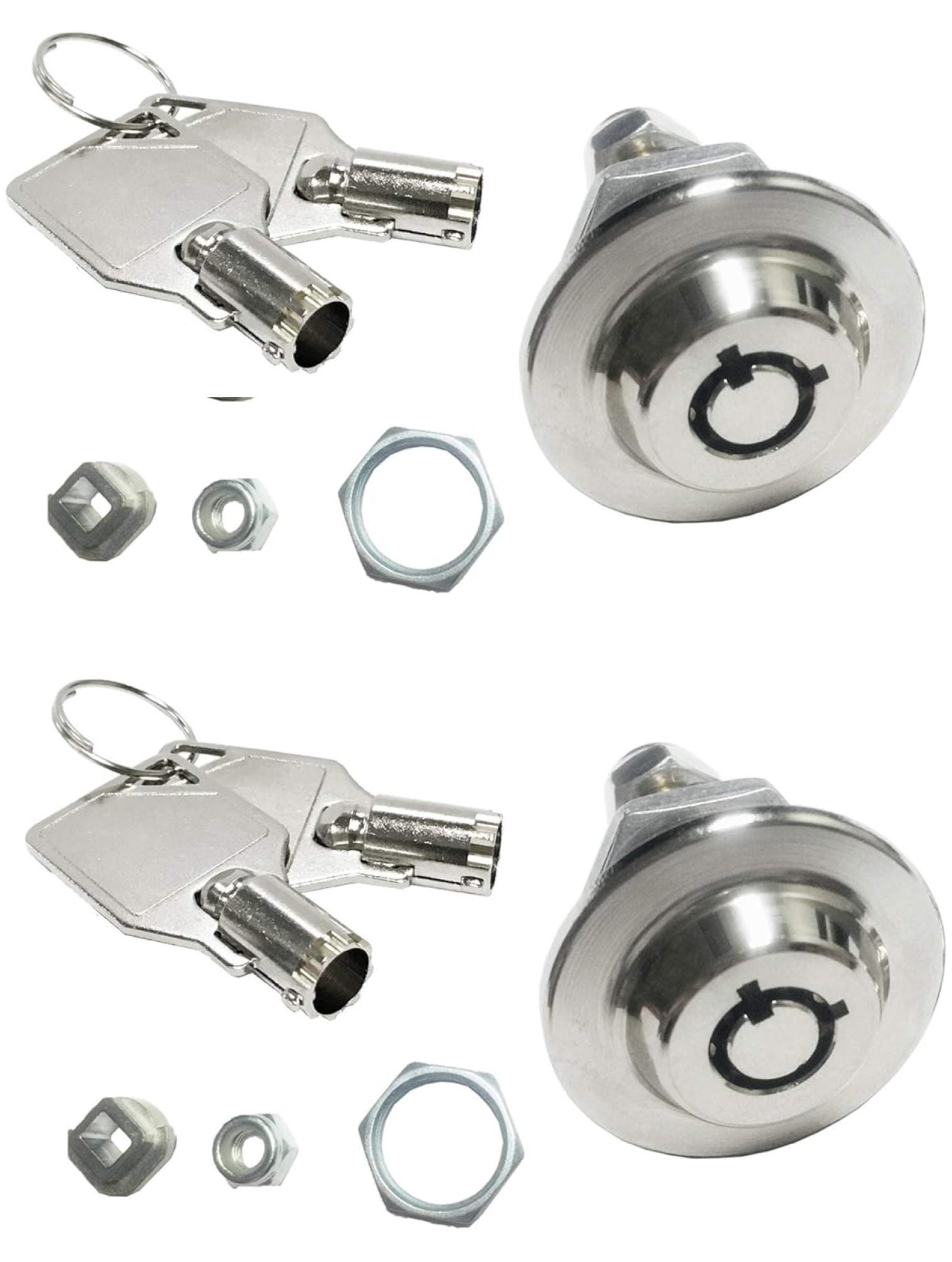 Gun Cabinet Original Homak Toolbox Lock 3/4" Replacement Lock Item# 2417 (Keyed Alike X 2)