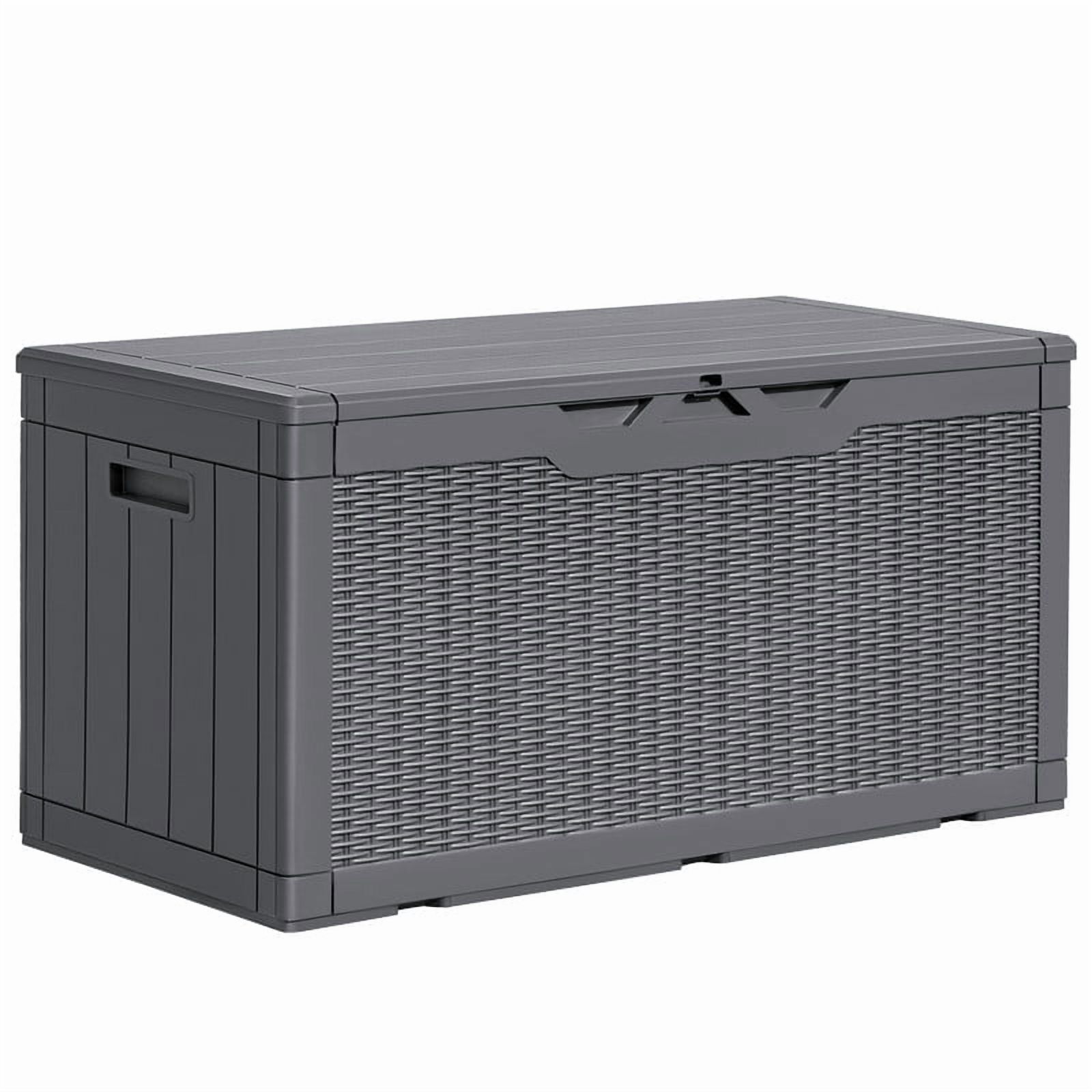 Homall 100 Gallon Outdoor Patio Box Deck Plastic Resin Storage Box Backyard Black: A Straightforward Review