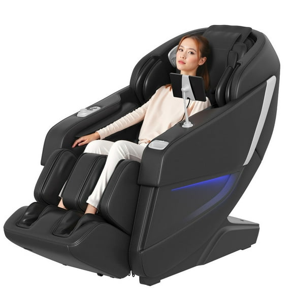Homall 2025 Zero Gravity Massage Chair Full Body Shiatsu Recliner with SL-Track, Heating, Bluetooth & Touchscreen Control,Black