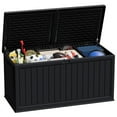 thumbnail image 1 of Homall 260 Gallon Outdoor Resin Deck Box ,Lockable, with Side Handles & Hydraulic Rod, Ideal for Patio, Garden, Poolside, 1 of 7