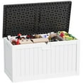 thumbnail image 1 of Homall 230 Gallon Outdoor Resin Deck Box ,Lockable, with Side Handles & Hydraulic Rod, Ideal for Patio, Garden, Poolside, 1 of 7