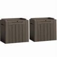 thumbnail image 1 of Homall 2PCS 31 Gallon Outdoor Deck Box In Resin with Seat, 1 of 7