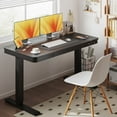 thumbnail image 1 of Homall 48x24"Electric Height Adjustable Standing Desk with Drawer and Charging Ports, Ergonomic Office&Home Computer Desk, Black, 1 of 7