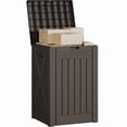 thumbnail image 1 of Homall 53 Gallon Package Delivery Boxes, Waterproof Outdoor Resin Mailbox for Packages With Lockabla Lid, Outdoor Storage Parcel Box for Outside, 1 of 7