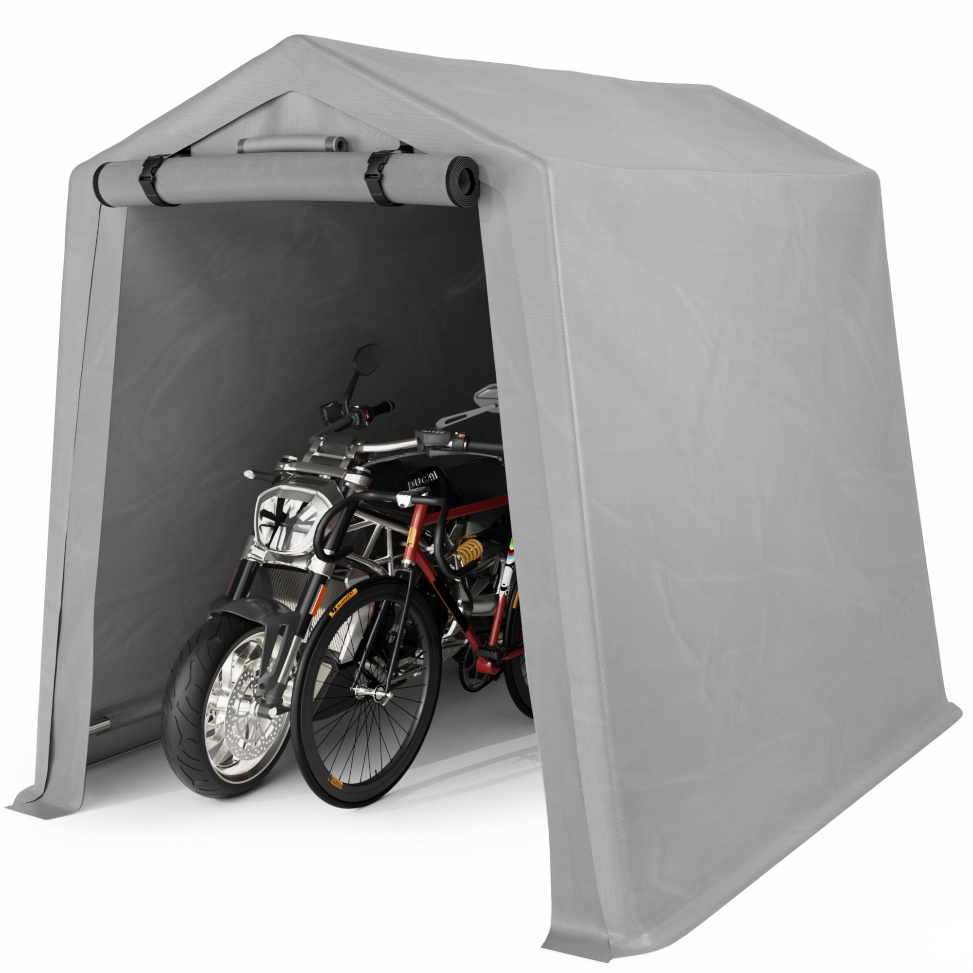 Homall 6X6 ft Storage Tent Outdoor Portable Shelter Shed for Motorcycle ...