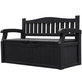 Walmart Patio Storage Chair Keter Storage Bench 60 Gallon Deck Box