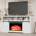 thumbnail image 1 of Homall Adjustable Television Stands, Fiberboard White, 59.00 x 15.70 x 32.00 Inches, 136.28 lb, 1 of 8