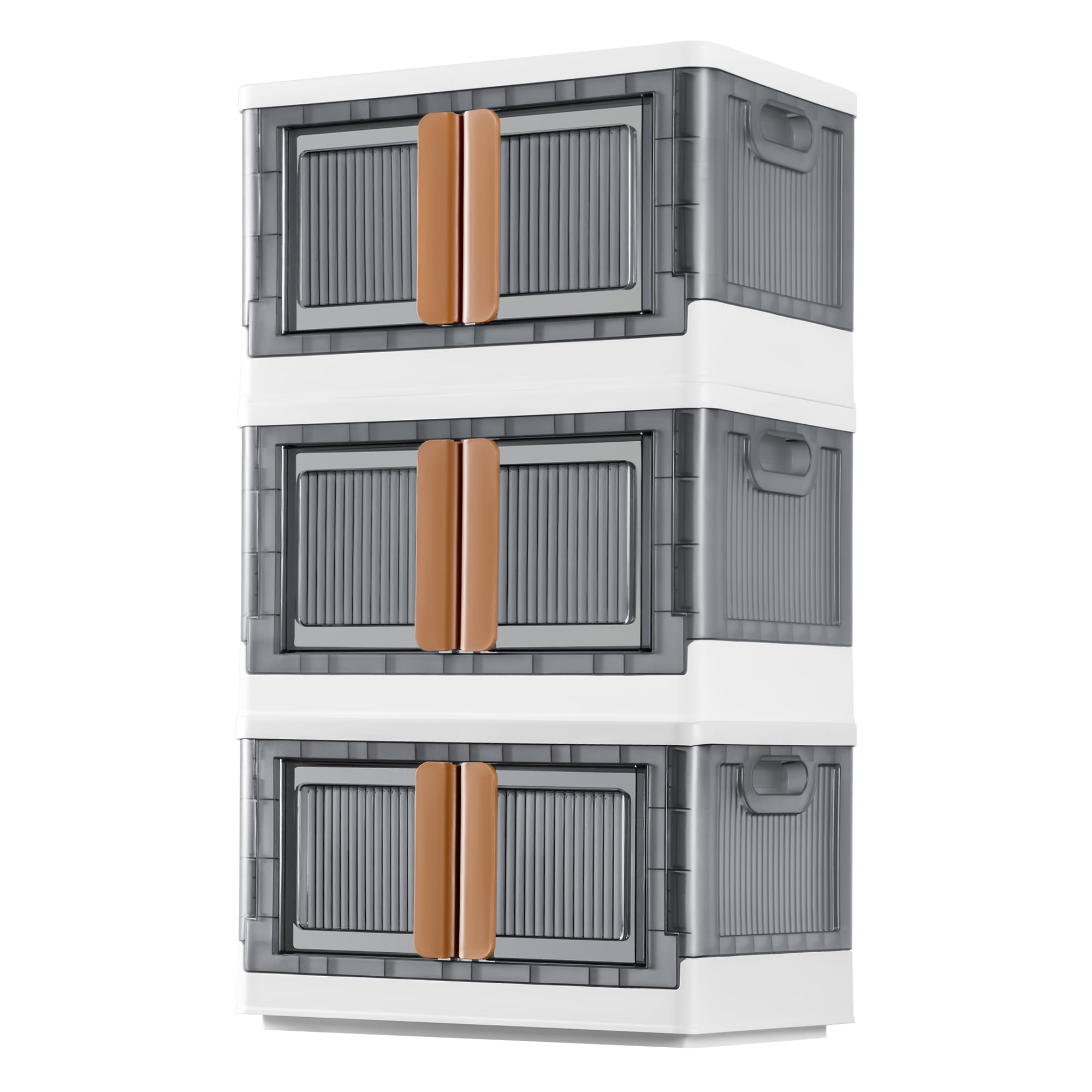Storage Bin Organization and Storage Stackable Plastic Closet Organizers  and Storage Organizer Large Size Folding Storage Box