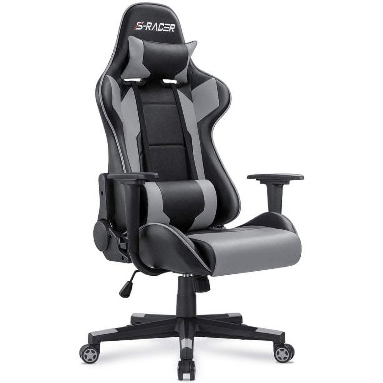 Homall Ergonomic & Lumbar Support Swivel Gaming Chair, Gray