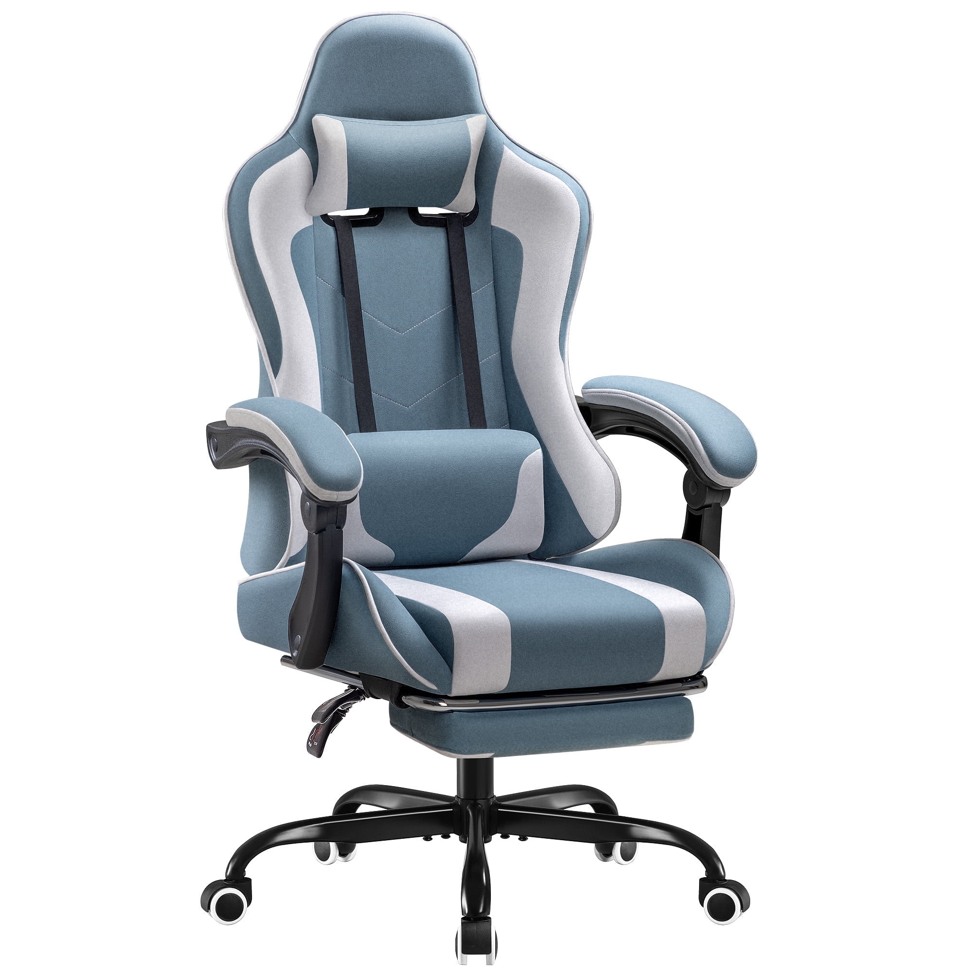 Homall Heavy-Duty Reclining Gaming Chair with Massage, Breathable
