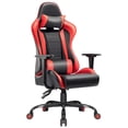 thumbnail image 1 of Homall Gaming Chair High-Back PU Leather Racing Chair Ergonomic Computer Desk Executive Home Office Chair with Headrest and Lumbar Support,Red, 1 of 2