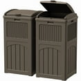 thumbnail image 1 of Homall Homes 2 PCS 36 Gallon Trash Can Plastic Kitchen Trash Can, 1 of 7