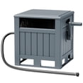 thumbnail image 1 of Homall Hose Reel, with Hose Guide, 180 ft Hose Capacity, Hose Hideaway Garden Hose Reel, Gray, 1 of 6