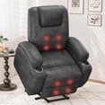 thumbnail image 1 of Homall Lift Recliner Comfy Chair Power Massage Electric Recliner Chairs for Adults,Blck, 1 of 7