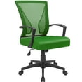 thumbnail image 1 of Homall Mid Back Office Chair Computer Ergonomic Mesh Chair Adjustable Mesh Chair with Armrest, Green, 1 of 2