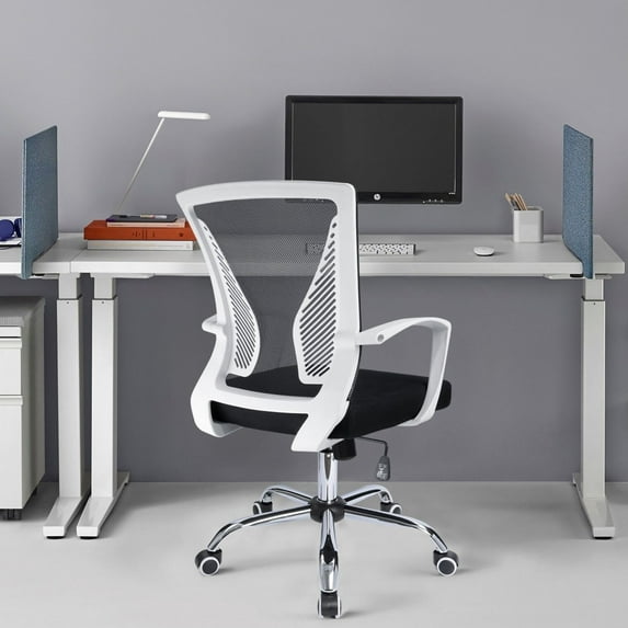 Homall Office Chair Ergonomic Desk Chair with Lumbar Support Silver
