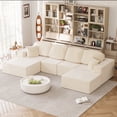 thumbnail image 1 of Homall U-shaped Multi-person Boneless Sectional Couches and Sofas Modular Sectional No Assembly Required Living Room Sofa Furniture Sets, 1 of 9