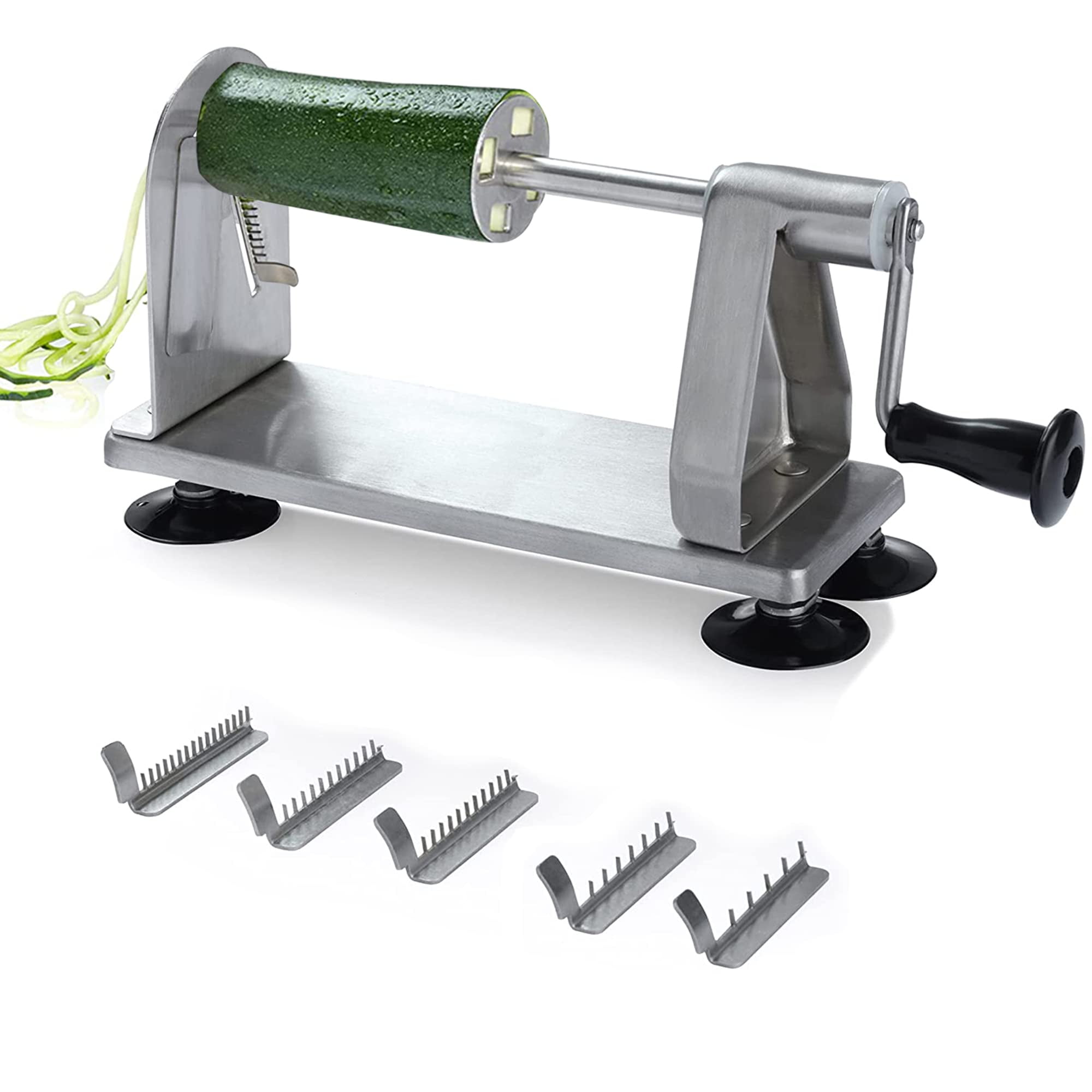 Handheld Vegetables Zoodle Slicer Spiral Manual Spiralizer Cutter Make —  AllTopBargains