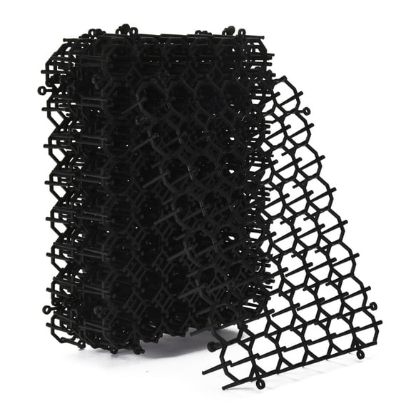 Homarden Cat Repellent Spike Mat - Indoor or Outdoor Scat Mat for Cats - Keep Cats Out of Potted Plants - Black Spike Mat Repellent with Spikes to Keep Cats Away - Garden and Furniture Protection