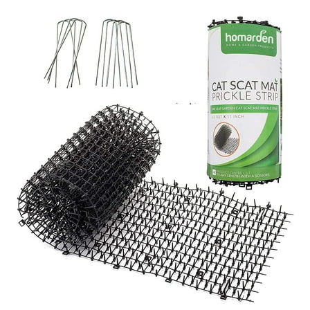 Homarden | Cousins Oneleaf Garden Cat Scat Mat Anti-Cat And Pest Prickle Strip