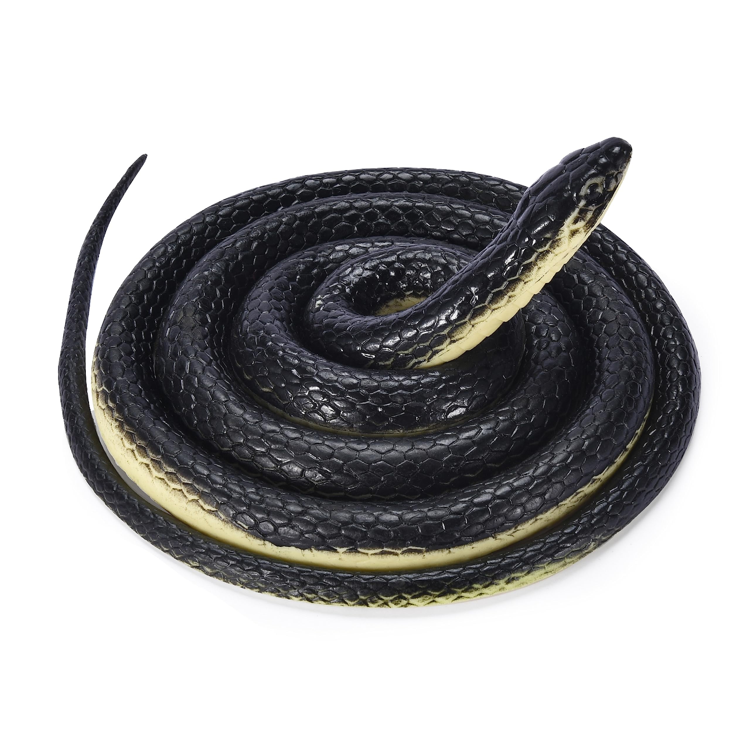 Homarden Realistic Rubber Snakes - Fake Snake Toys - Garden Prop to ...