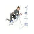 thumbnail image 1 of Homasis Ab Machine Foldable Core & Abdominal Workout Trainer Cruncher Adjustable Heights, 1 of 10
