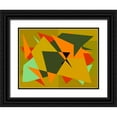 thumbnail image 1 of Homawoo, Richard 24x19 Black Ornate Wood Framed with Double Matting Museum Art Print Titled - Desire Color Collage, 1 of 4