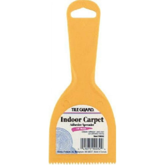 Homax 00032 3" 1/8" Notched Carpet & Floor Tile Adhesive Spreader - Quantity of 48