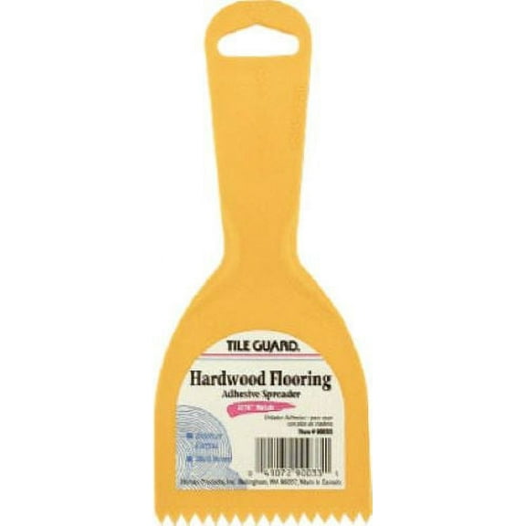 Homax 00033 3" 3/16" Notched Wall Board & Wall Tile Adhesive Spreader - Quantity of 24