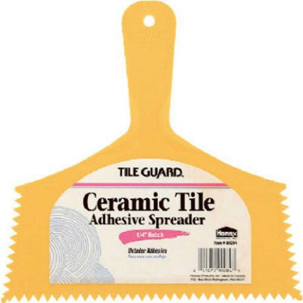 Homax 00085 Adhesive Spreader for Heavy Ceramic Tile, 8", Each