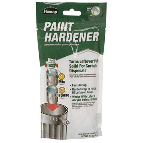 Homax 3535 Paint Hardener,disposal Medium