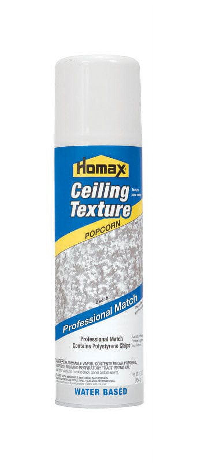 Homax 407006 Acoustic Ceiling Texture Spray, 16Oz