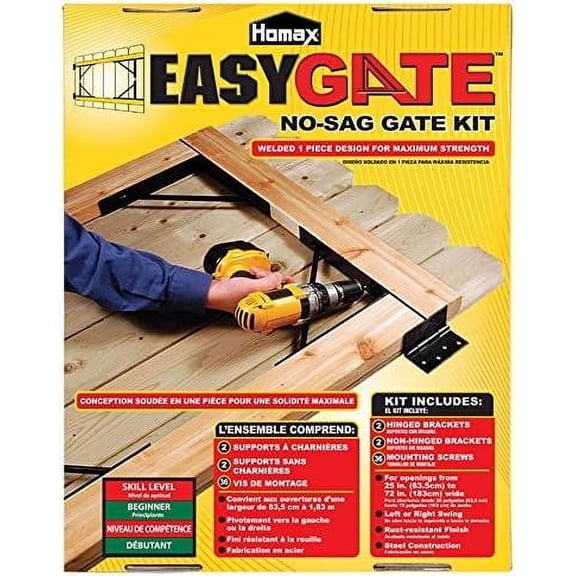 Homax 80099 Easy Gate Kit Residential Use, Standard Application