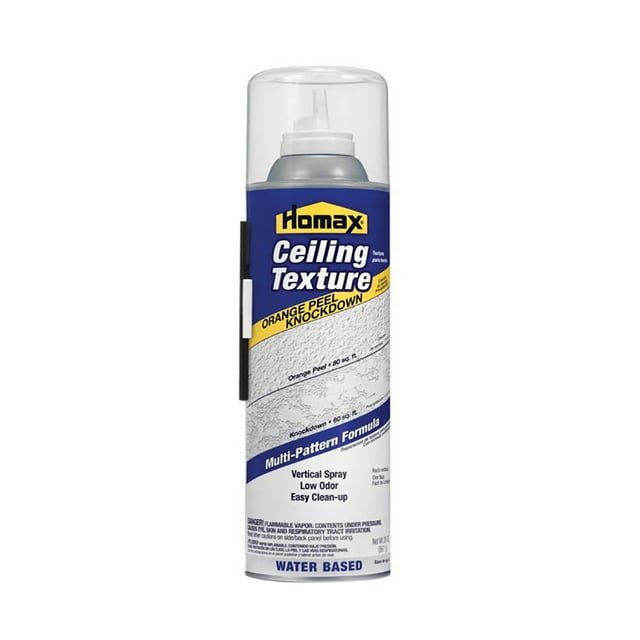 Homax Aerosol Ceiling Texture Orange Peel & Knockdown, 20 oz.